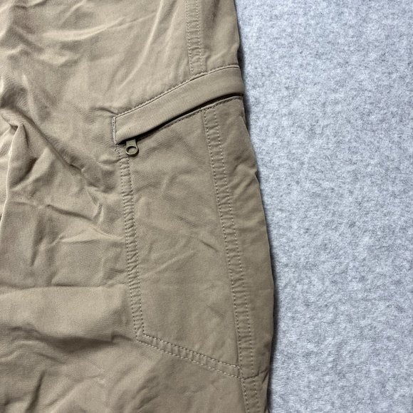 Mountain Hardwear Pants Mens 32x29 Brown Cargo Nylon Outdoor Hiking Straight - Picture 9 of 11